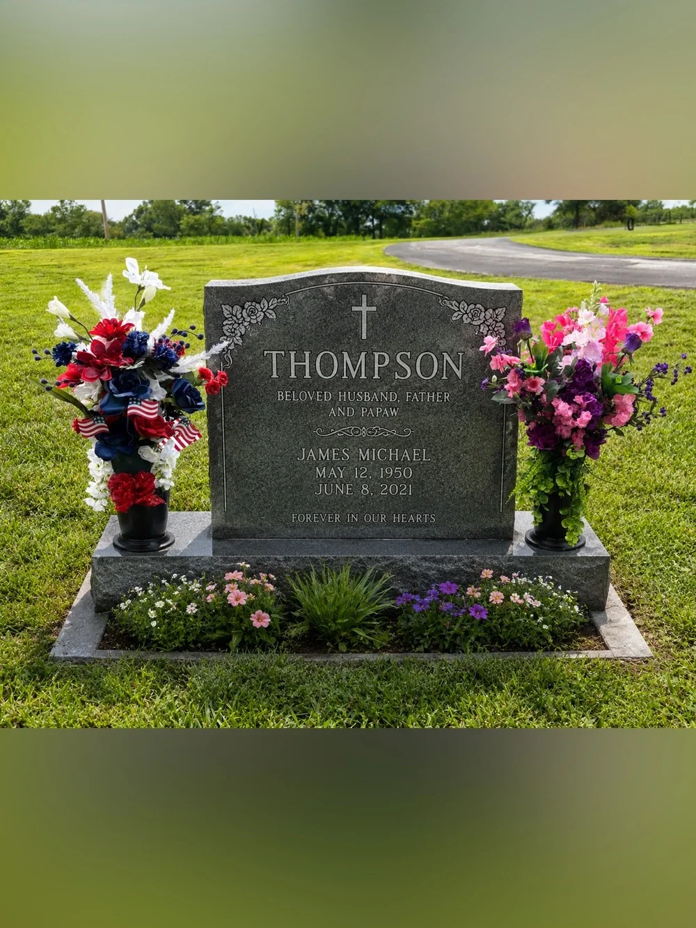 Floral Accents for gravesites
